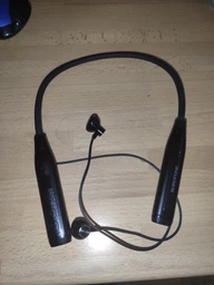 Bluetooth-Навушники для бігу Borofone BE61 Sports neckband BT5.3 MP3 TF/micro SD Card Black