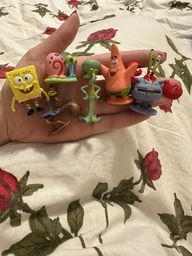 Ігровий набір SpongeBob 6 фігурок Губка Боб Квадратні Штани - Сквідвард - Пан Крабс - Геррі - Сенді - Патрік фото від покупців 2