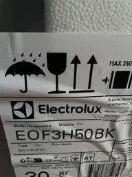 Електрична духова шафа Electrolux EOF3H50BK (6867774)