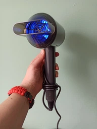 Фен для волосся професійний Powerful Hair Dryer PRO з насадками, легкий, потужний стайлер для волосся 850W, чорний фото від покупців 1