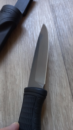Нож Ganzo G806-BK черный с ножнами фото от покупателей 1