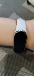 Ремінець Prime для Xiaomi Mi Band 8 / 9, силіконовий, з металевим фіксатором, Black фото від покупців 1