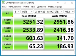 SSD накопичувач Adata XPG SX8200 Pro 1 TB (ASX8200PNP-1TT-C) фото від покупців 1
