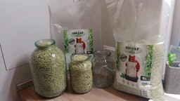 Наполнитель соевый Зеленый Чай для кошачьего туалета Top Cat Тофу Green Tea 6 л / 2,6 кг (4820169480507) фото от покупателей 5