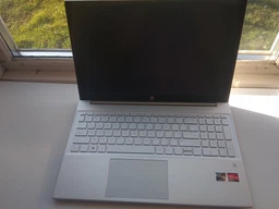 Ноутбук HP Pavilion 15-eh1106ua (4A7N2EA) Silver / AMD Ryzen 5 5500U / RAM 16 ГБ / SSD 512 ГБ / Подсветка клавиатуры фото от покупателей 15