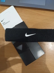 Пов'язка на Голову Nike Swoosh Headband(N.NN.07.010.OS) MISC Чорний фото від покупців 1