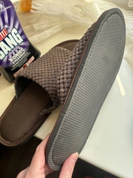 Мужские домашние тапочки с открытым носком FX shoes Дорис 18044 40-41 26.5 см Коричневые (2820000009654) фото от покупателей 2