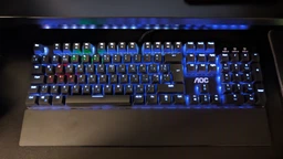 Клавіатура AOC GK500 RGB Outemu Red USB Black (GK500DR2R) фото від покупців 3