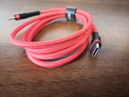 Кабель Baseus Cafule Type-C 3A PD 2.0 60W Flash Charging 2.0 м Red/Black (CATKLF-H91) фото от покупателей 15