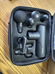 Перкусійний масажер для тіла та м'язів, ручний пістолет GYRO Muscle Mini S Gun Massager Black (GYRO-MiniS) фото від покупців 8