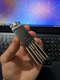 Зовнішня кишеня Blueendless 2806N для NVMe (PCIe) M2 SSD USB 3.1 Gen 2 Type-C фото від покупців 6