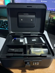 Кэшбокс для денег Buromax 20 см черный (BM.0400) фото от покупателей 6