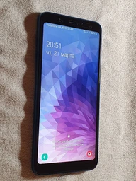 Защитное стекло для Samsung J600 Galaxy J6 (2018) Full Glue (0.3 мм, 2.5D) черное
