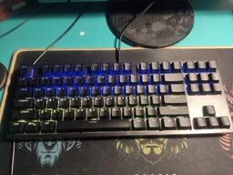 Клавиатура проводная Hator Rockfall 2 Mecha TKL Orange USB Black (HTK-520)
