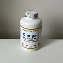 Жирні кислоти California Gold Nutrition Omega-3 Premium Fish Oil DHA 100 капсул фото від покупців 2
