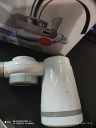 Фильтр проточный для воды с под крана керамический Water Purifier. Проточный фильтр с универсальной насадкой на кран для чистой и безопасной воды фото от покупателей 1