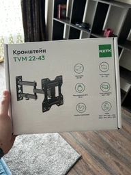 Настінне кріплення для телевізора RZTK TVM 22-43 фото від покупців 5