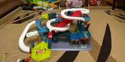 Ігровий набір ZIPP Toys Dino Автотрек-міська розв'язка електричний 8 машинок (5320129)