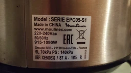 Каструля для мультиварки CE50 Moulinex керамічна 5л XA603032 фото від покупців 3