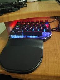 Клавиатура проводная Motospeed K27 USB Black ENG Outemu Red (mtk27mr)