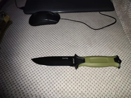 Нож нескладной Тактический Спецназа Daring Сверхпрочный клинок с креплением пол Молли фото от покупателей 1