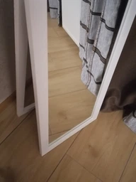 Зеркало напольное Фацет Insingl XS Белое 150*39 см. ISXSW фото от покупателей 6