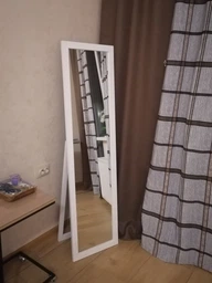 Зеркало напольное Фацет Insingl XS Белое 150*39 см. ISXSW фото от покупателей 5