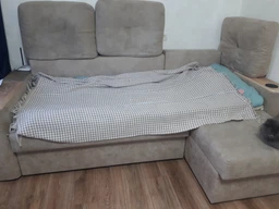 Плед Vladi Палермо гусячі лапки вовна бежевий полуторний 140х200 см (ly4621)