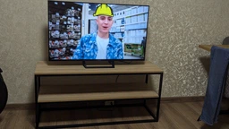 Тумба під телевізор у стилі Лофт каркас металевий StepLoft Stand-166 фото від покупців 1