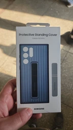 Чехол противоударный с подставкой Protective Standing Cover SM-S908 для Samsung Galaxy S22 Ultra (6.8") Navy