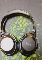 Bluetooth навушники накладні Hoco W37 Sound Active Noise Reduction з активним шумозаглушенням Black фото від покупців 7