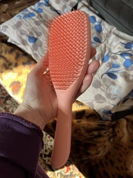 Гребінець Tangle Teezer The Large Wet Detangler Peach Glow (5060630044213) фото від покупців 3