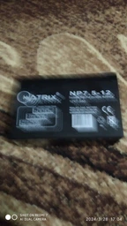 Аккумуляторная батарея Matrix AGM 12V-7.5Ah (NP7.5-12) фото от покупателей 14