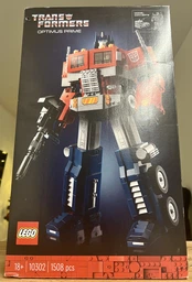 Конструктор LEGO Icons Оптимус Прайм 1508 деталей (10302) фото от покупателей 8