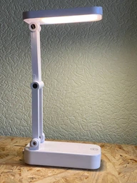 Беспроводная настольная светодиодная лампа c аккумулятором и USB зарядкой настольная лампа на батарейке светильник, ночная лампа автономная лампа настольная лампа на аккумуляторе (10051) фото от покупателей 15