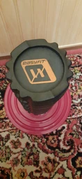 Массажный ролик EasyFit Solid Roller v.1.1s 33 см оранжевый фото от покупателей 9