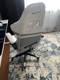 Ігрове крісло HUZARO FORCE 4.4 White Mesh Оббивка тканина Білий фото від покупців 11