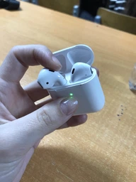 Бездротові Навушники Air Buds 2 QY-12 на Чіпі Airoha 1562 з кейсом та бездротовою зарядкою фото від покупців 12