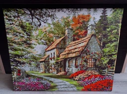Картины по номерам 40×50 см Домик в лесу Kontur DS0465 фото от покупателей 2