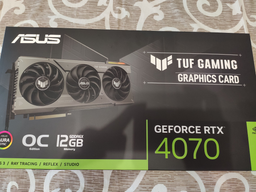 Видеокарта ASUS PCI-Ex GeForce RTX 4070 TUF Gaming OC Edition 12GB GDDR6X (192bit) (2580/21000) (1 x HDMI, 3 x DisplayPort) (TUF-RTX4070-O12G-GAMING) фото от покупателей 1