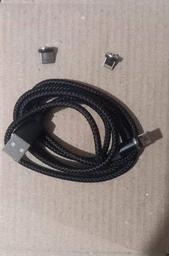 Магнитная зарядка кабель USB 3 в 1 X-Cable TP для Android, Iphone, Type C Magnetic USB Cable 1м Black