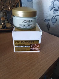 Антивозрастной питательный дневной крем-уход для кожи лица L'Oreal Paris Возраст Эксперт 65+ против морщин с SPF 20 50 мл (3600524032630) фото от покупателей 3
