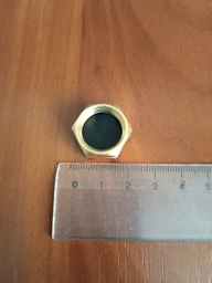 Заглушка BRADAS для газових туристичних балонів з різьбленням GW 3/8'' L (16 мм) MOSIADZ PRAZ1
