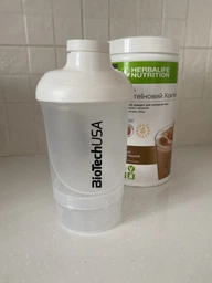 Шейкер Biotech SHAKER WAVE + NANO рожевий (300ml + 150ml) (484205) фото від покупців 18