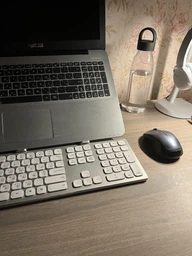 Клавиатура OfficePro SK1550 Wireless White (SK1550W) фото от покупателей 7