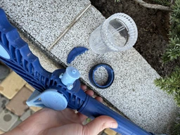 Насадка на шланг водомет для полива Ez Jet Water Cannon распылитель воды с отсеком для моющих средств Пистолет для мойки автомобиля фото от покупателей 2
