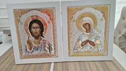 Ікона срібна Ekklesia Семистрільна Богородиця (23x27,9 см.) (6699/4W) фото от покупателей 1