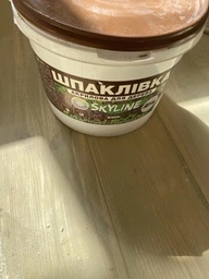 Шпаклевка для Дерева готовая к применению акриловая SkyLine Wood Орех 1.5 кг фото от покупателей 12