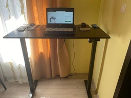 Комп'ютерний стіл з регулюванням висоти Hi-tech 120x60 | Brown фото від покупців 1