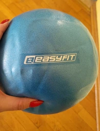 М'яч для пілатесу, фітнесу і йоги EasyFit EF-1220 20 см Синій (56002955) фото від покупців 7